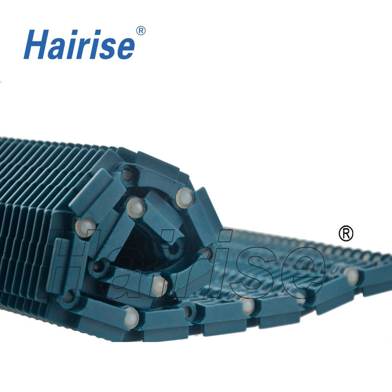 Hairise 100 Series Raised Rib Plastic Transmission Machine Conveyor Belt