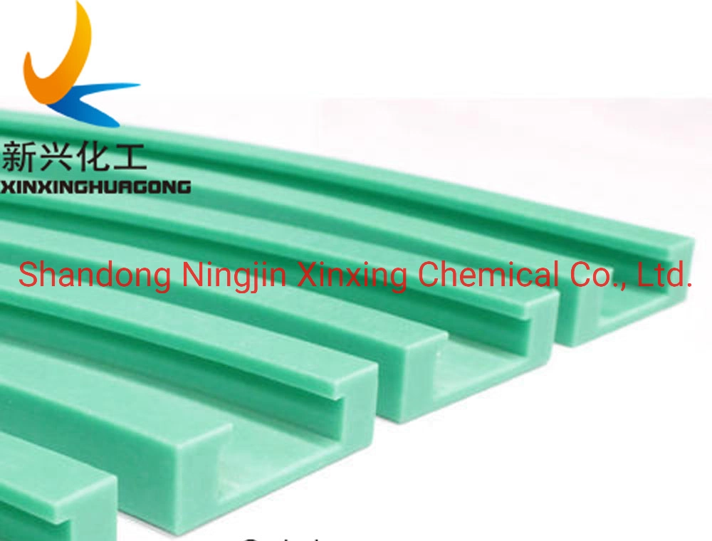 UHMWPE Roller Chain Guides /UHMW PE1000 Chain Guide Plastic Wear Strip