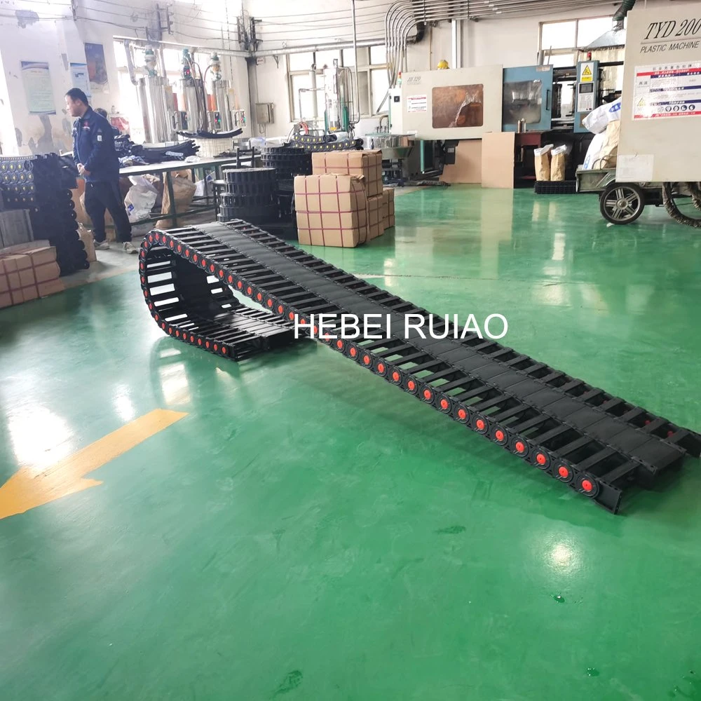 CNC Parts Plastic Drag Chain Flexible Cable Track Chain Cable Carrier Chain for Wires Protection