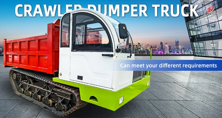 Rubber Crawler Dumper for Various Road Surfaces Crawler Dumper Price
