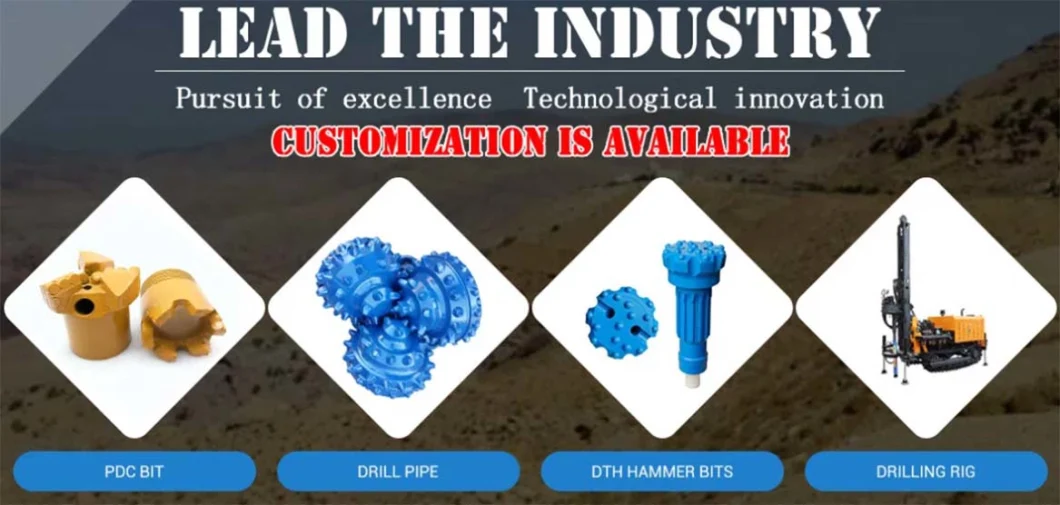 Pealrdrill Flush Joint Drill Pipe Connection Drill Pipe Connector Water Drill Joint Taper Threaded Joint