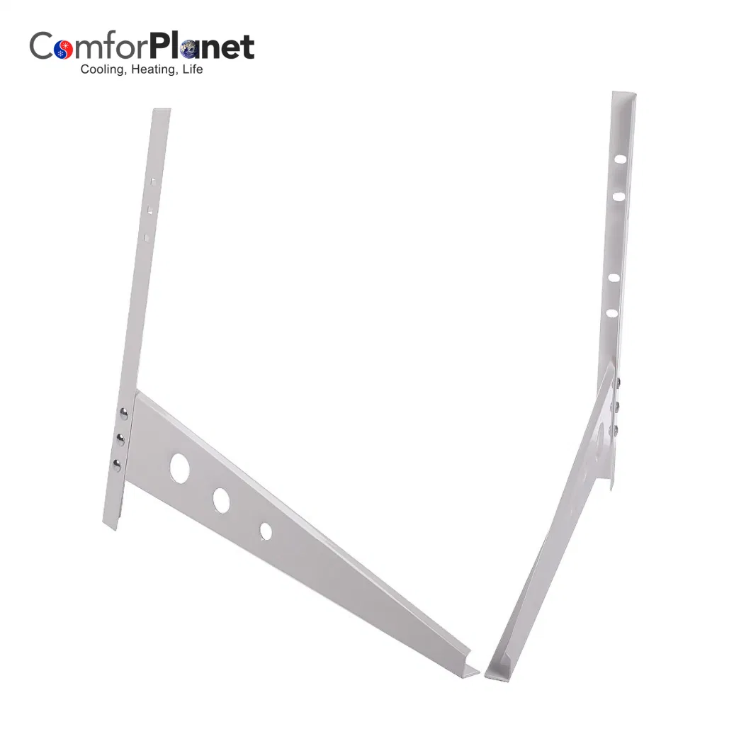 Best Price Highly Weather Proof White Screw AC Outdoor Stand Mounting Air Conditioner Bracket