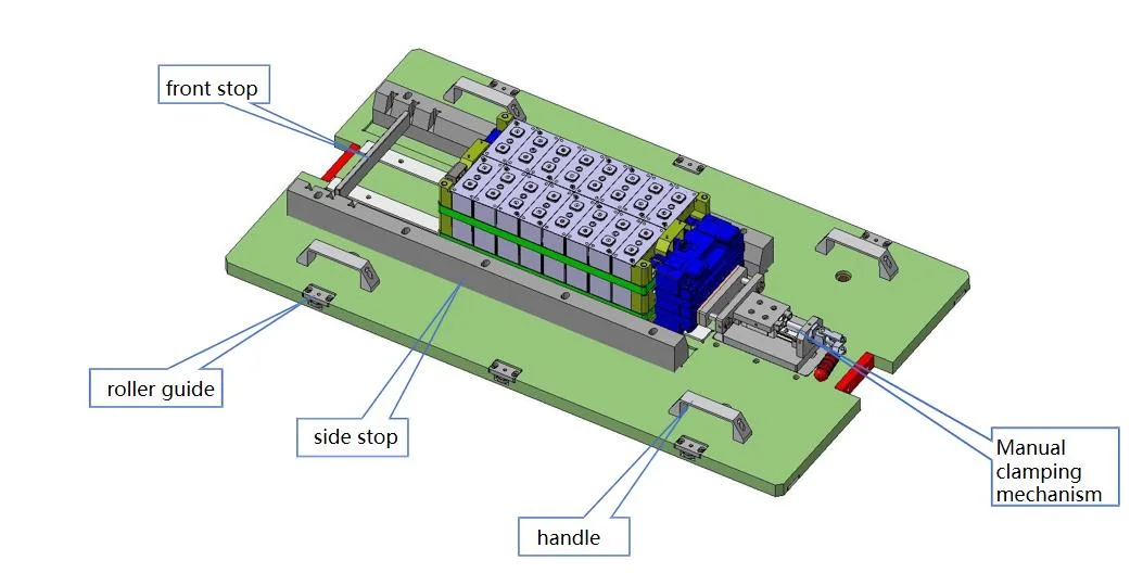 Automatic and Semi Automatic Lithium Battery Module Pack Fully Automatic Battery Production Line Assembly Line for Ess and EV