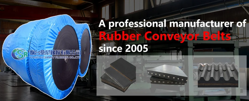 Ep Rubber Conveyor Belt for Long Distance and Heavy Duty Transportation