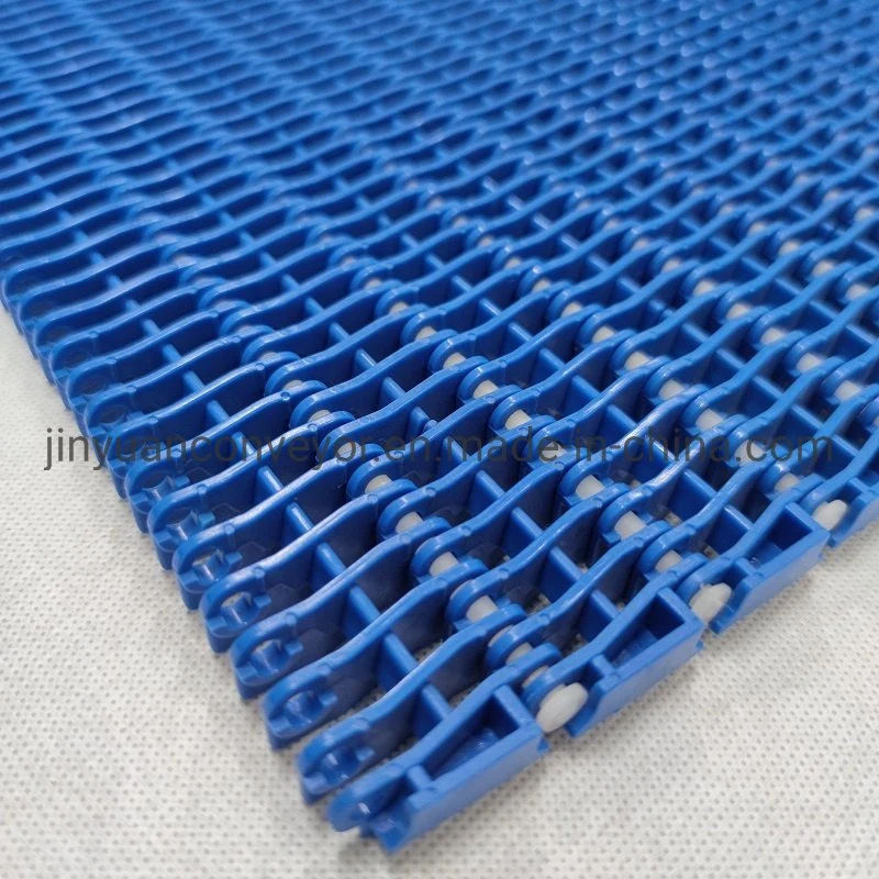 900 Series Easy-to-Clean Plastic Conveyor Belts with 27.2mm Pitch