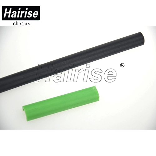 Hairise Polymer Curved Linear Roller Rails Plastic Conveyor Chain Belt Guide