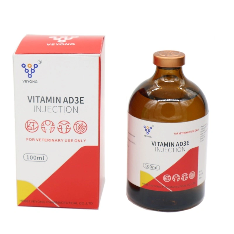 Top Quality Veterinary Manufacturer of Pharmaceuticals Multivitmains Injection for Animals
