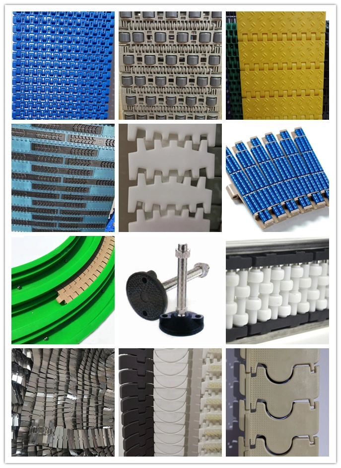 High Quality POM PP Food Standard Material Modular Belt 800 Flush Grid Manufacturer