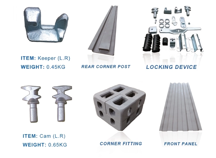 High Quality Container Accessories Manufacturing Steel Corner Parts Can Be Used to Transport Containers Storage Containers