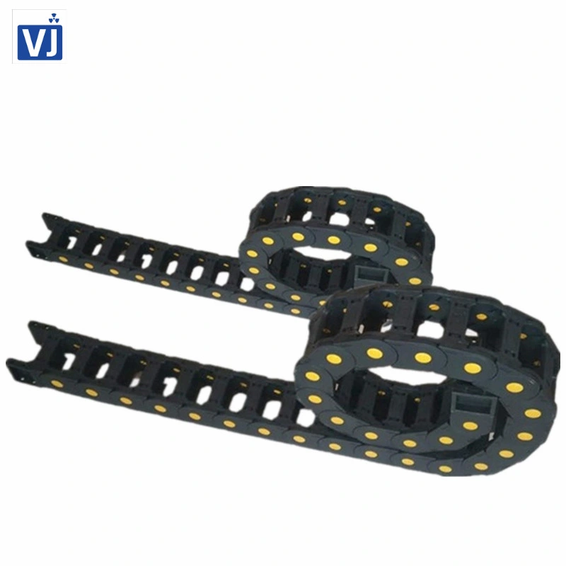 Fully Enclosed Drag Chain Cable Wire Plastic Flexible CNC Track Chain 35*100