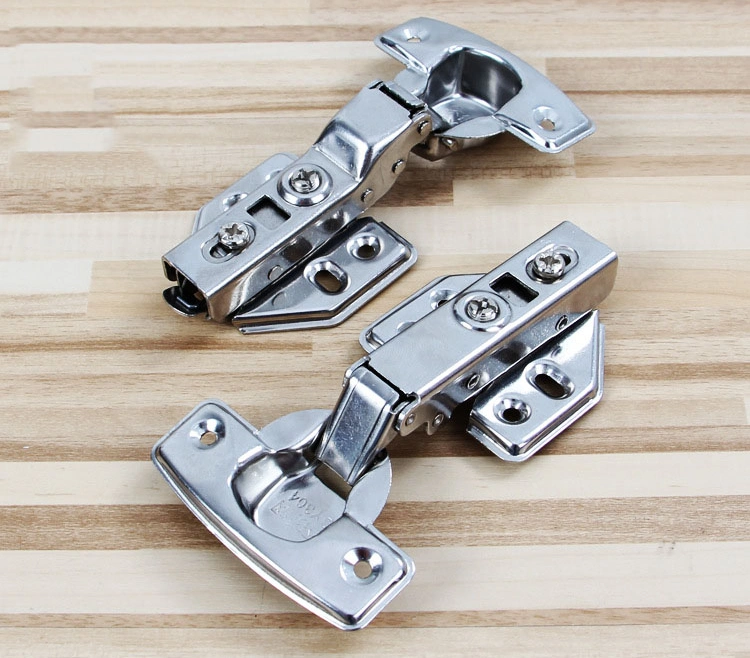 Door Drawer Cabinet Auto 1.5mm Furniture Hydraulic Dump Close Stainless Steel Hinges