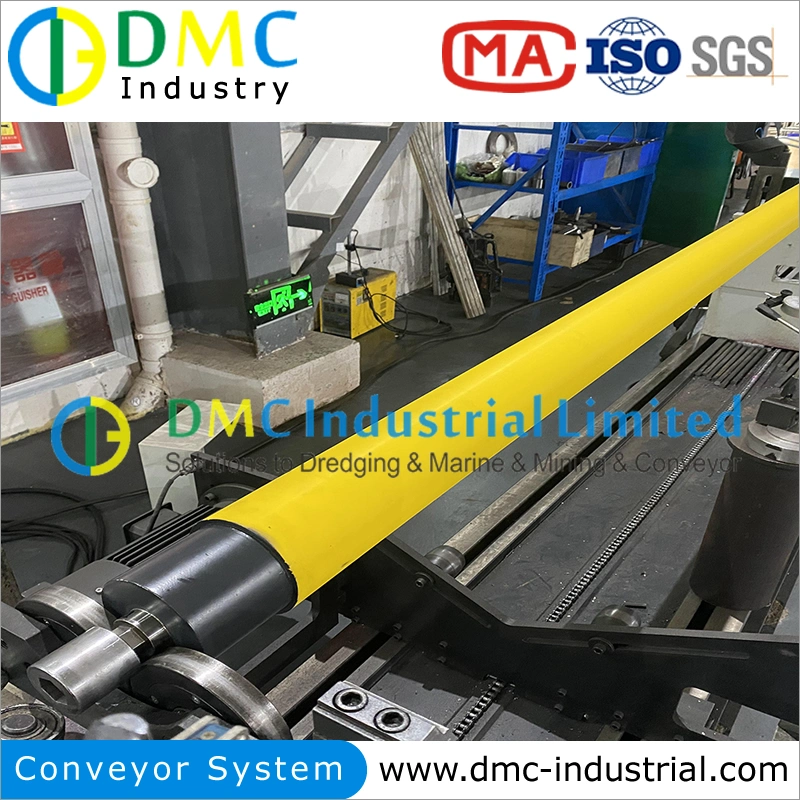Industrial Equipment Steel Metal Rubber HDPE PVC Plastic Conveyor Roller Components Accessories