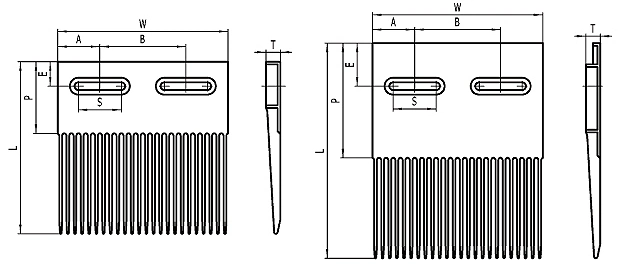 Finger Transfer Plates 3110 for Conveyor Belt