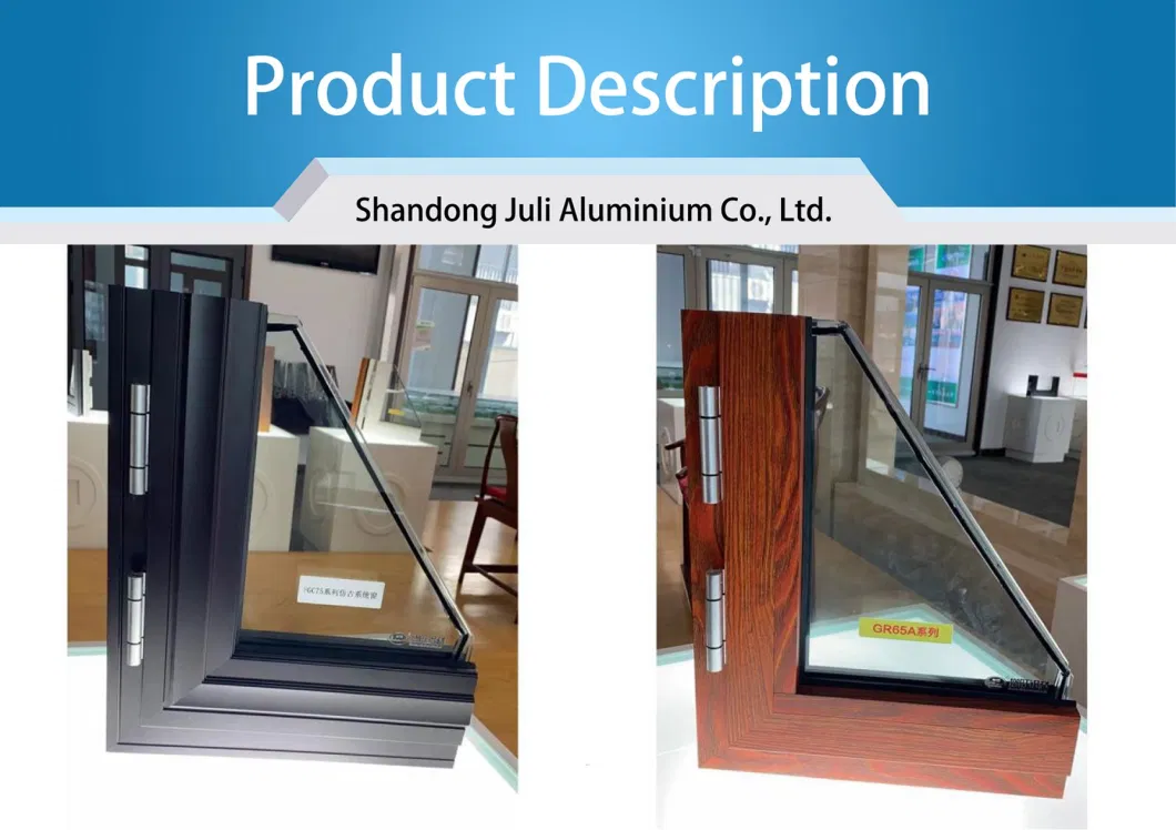 Customize Woodgrain Aluminum/Aluminium Anodized Formwork Facade Alloy Extrusion Profiles for Sliding /Folding/Shutters/Louver Window Door &Window &Curtain Wall