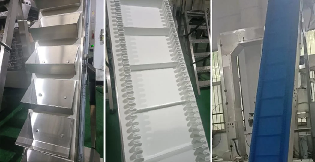 High Quality Inclined Elevator Machine for Frozen Food Transport