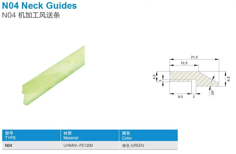 Hairise Neck Guide for Pet Bottle Blowing Wtih ISO&amp; CE &FDA Certificate