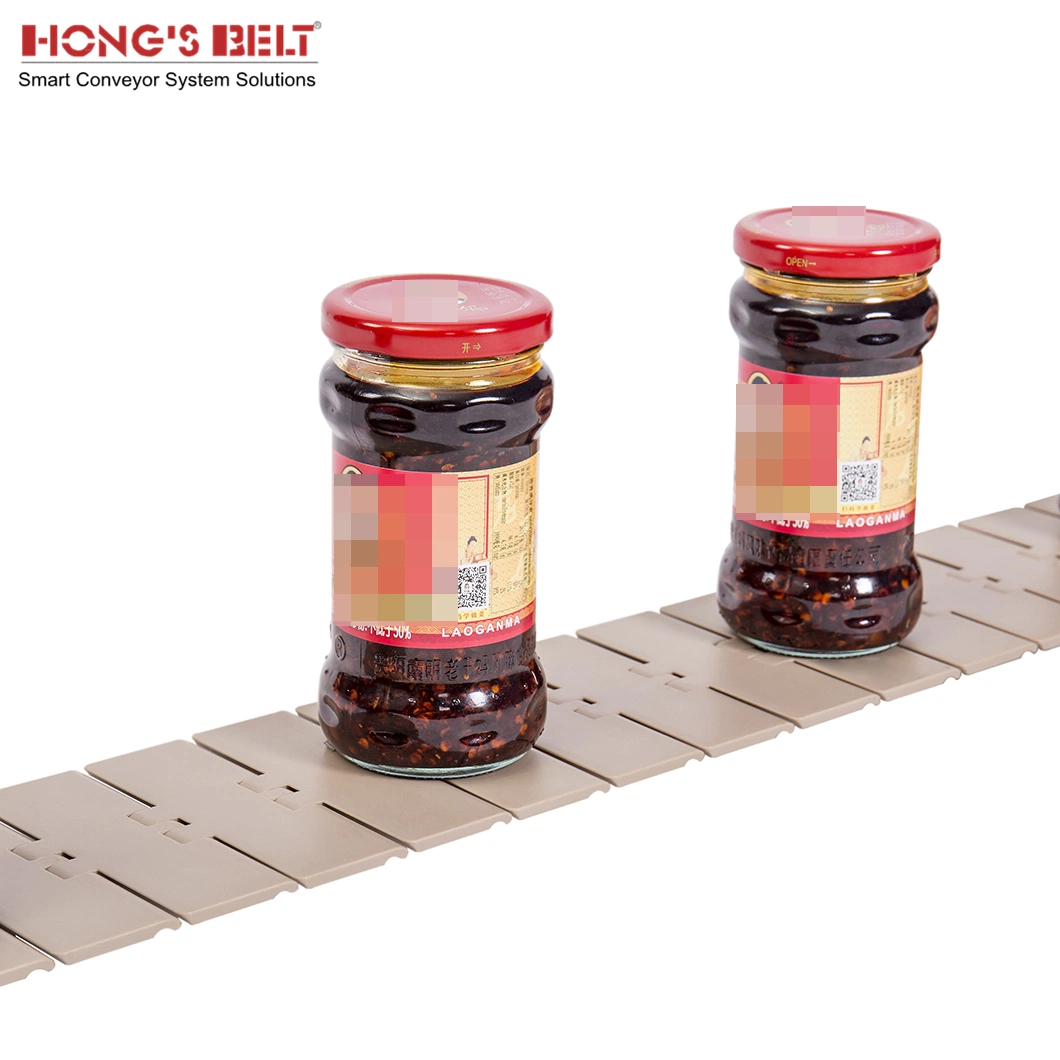 Hongsbelt 820-K400 Plastic Chain Conveyor Belt Tabletop Chain Sushi Chain