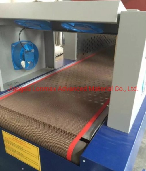 Low Friction Coefficient PTFE Coated Mesh Belt