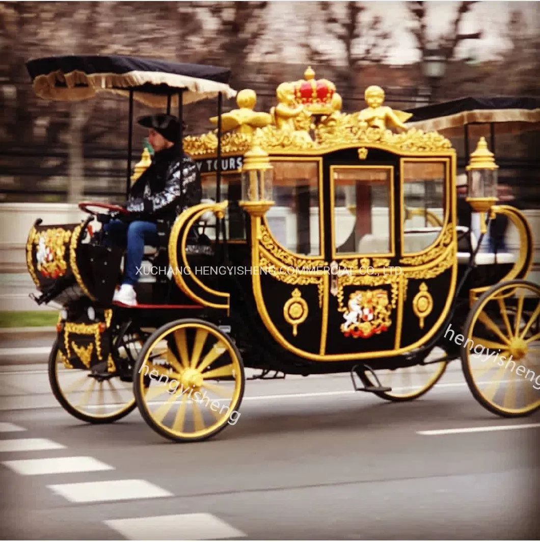 High Quality Fairytale Deluxe Wedding Special Transport Horse Carriage