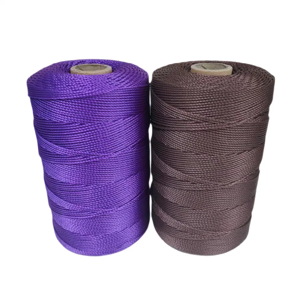 Nylon Twine 210d/24ply 36ply Fishing Net Twine 3 Strand PP String Polyester Thread Construction Line 1.7mm Builder Line 2mm Masonry Rope 1mm Chalk Line