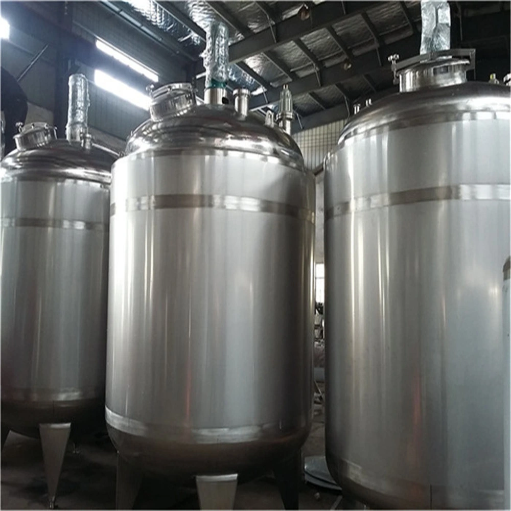 Designed Inside Mirror Stainless Steel Storage Vat for Beverage Chemical Pharmacy