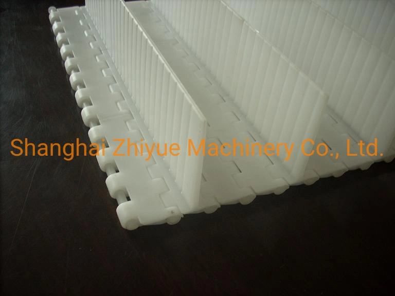 5936 Solid Top Belts Cleats Zy3000PT Conveyor Belts Flights Height 25mm 50mm