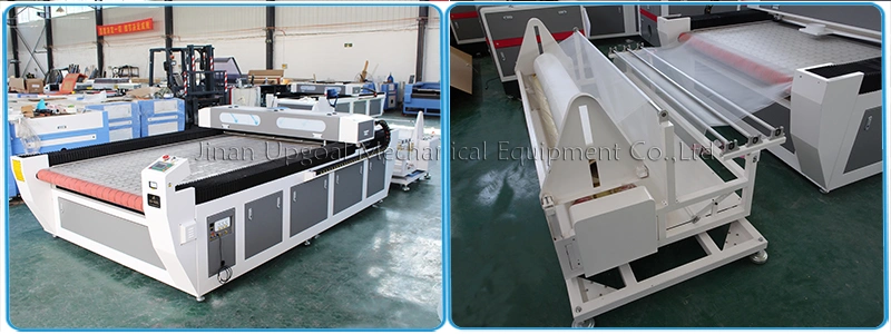 1600*2600mm Auto Feeding Fabric CO2 Laser Cutting Machine with Deviation Correcting