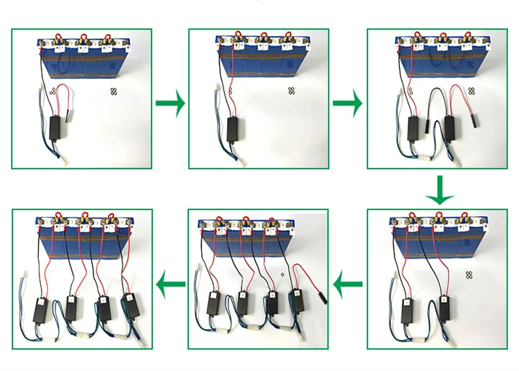 7s Active BMS System for 7s 14s 21s 28s 35s DIY 18650 Solar Batteries