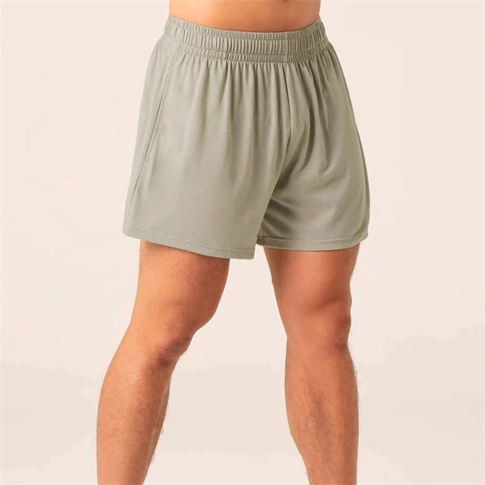 Men Running Shorts Fitness Jogging Quick Dry Active Shorts Custom Logo Double Layer Sports Shorts for Men