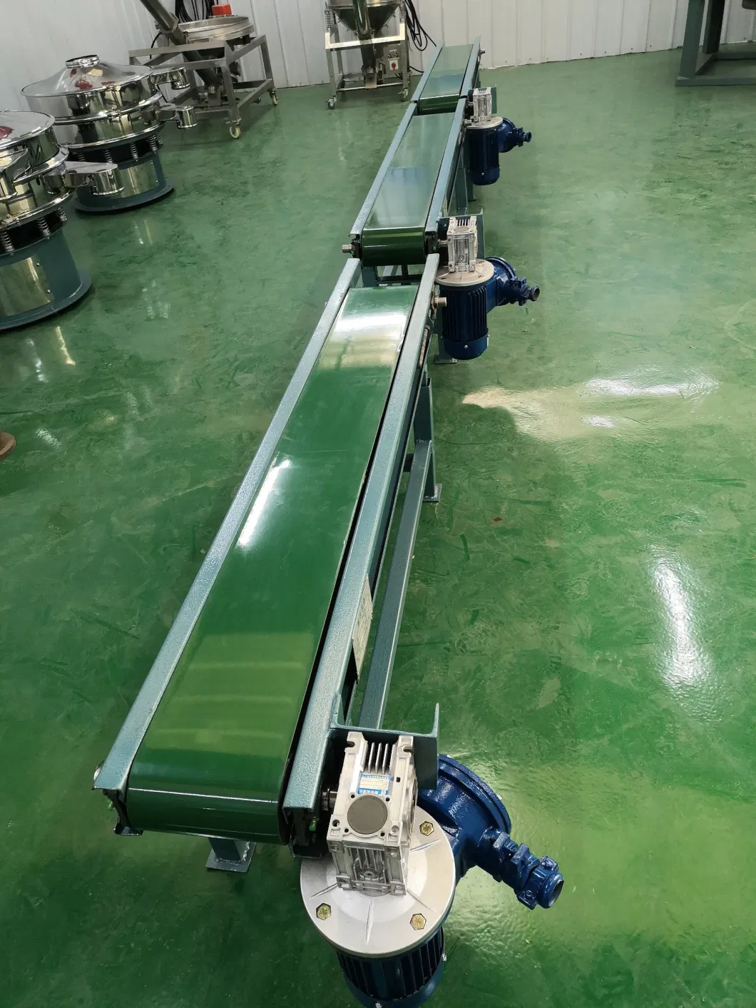 Adjustable Speed Automatic Conveyor Machine Type Plastic Bag Friction Feeder Belt