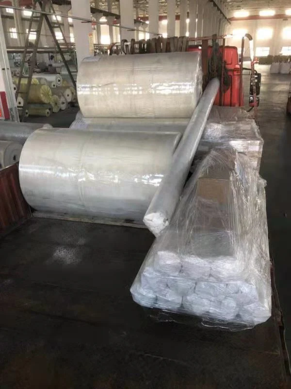 white PU conveyor belt for food and meat glossy type