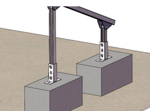 Best Price Factory Galvanized/Alumnium Alloy Guide Rail Solar Bracket Manufacturer Customize for Panle/Module of Roof