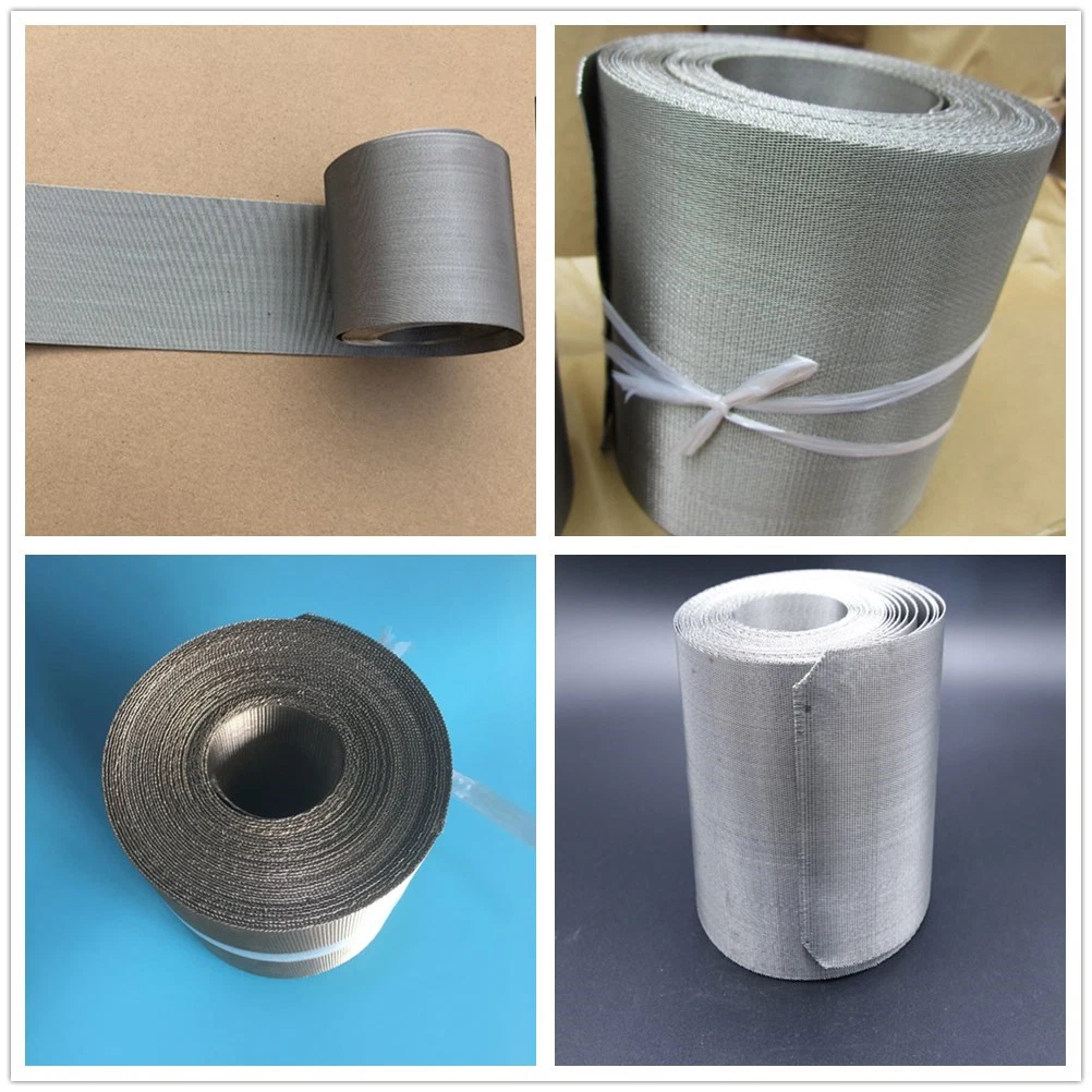 No Deformation Fine Stainless Steel 200/40 Mesh Auto Metal Wire Mesh Belt