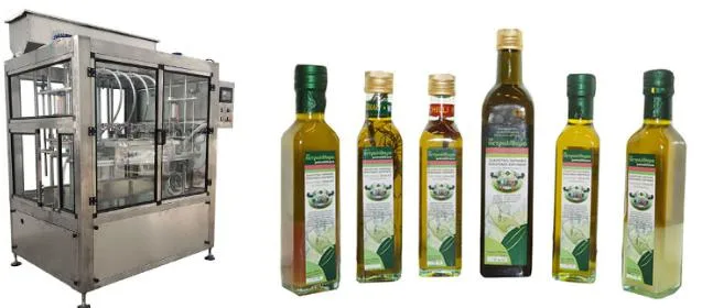 Plastic Bottle Olive Essential Oil Filling Equipment/100bph 200L Metal Drum Oil Filling Line with Capping/Linear Type Lotion / Oil / Detergent Filling Machine