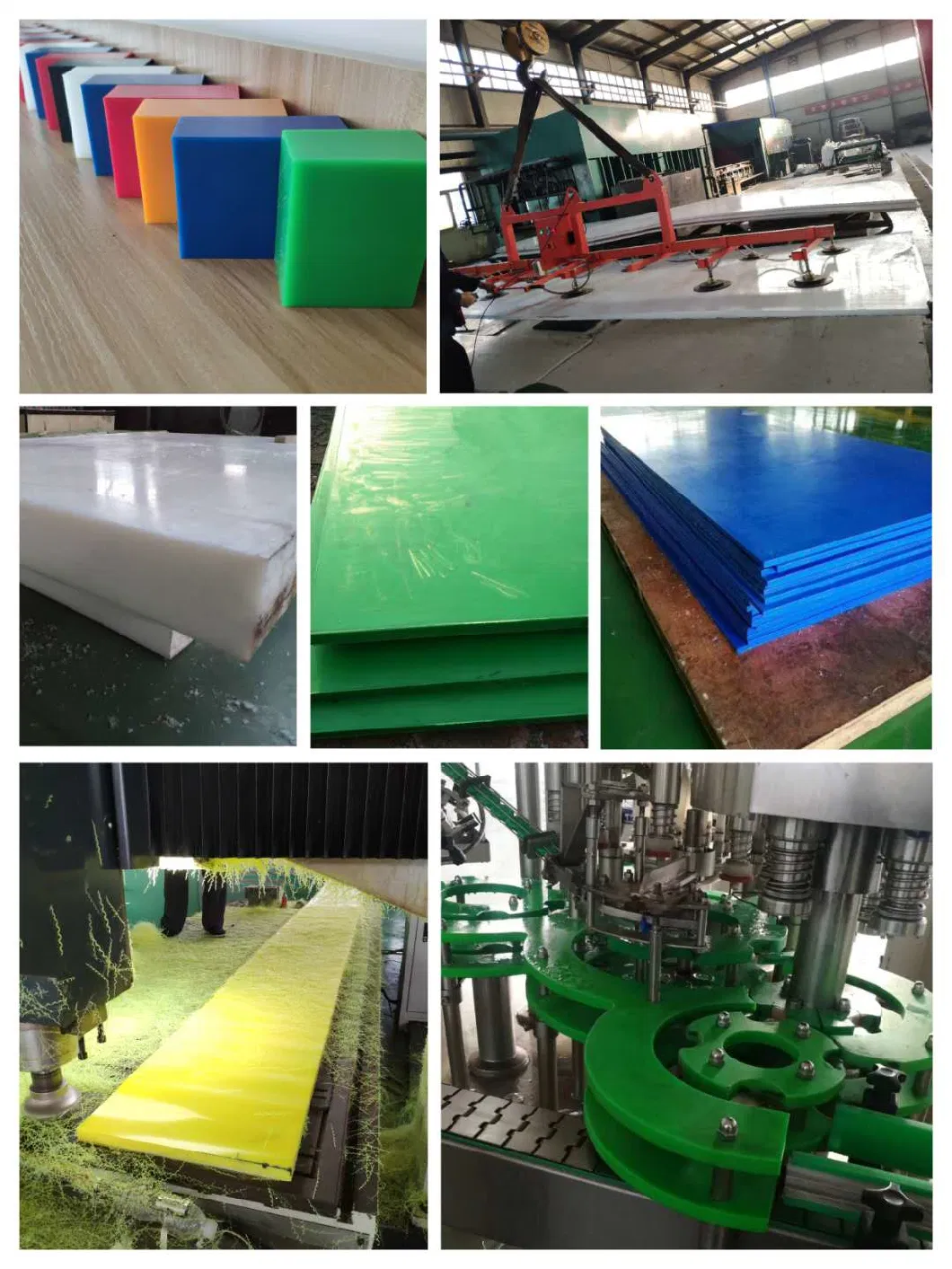 HDPE Plastic Sheet Polyethylene Plate UHMWPE Cutting Pad