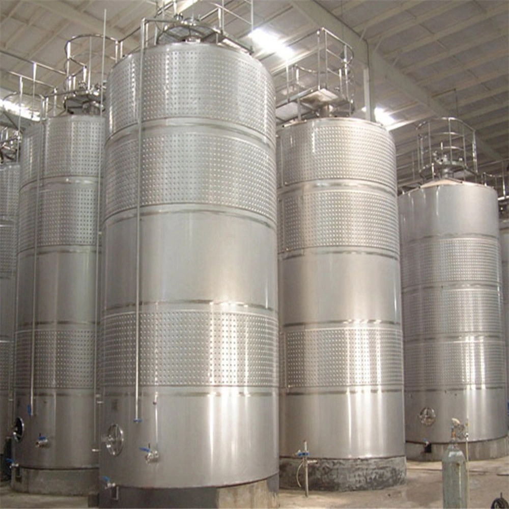 Designed Inside Mirror Stainless Steel Storage Vat for Beverage Chemical Pharmacy