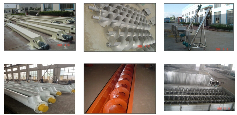 U Shape Screw Conveyor/Auger/Spiral Conveyor Non- Standard Customization