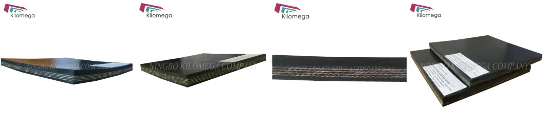 Polyester Nylon 800mm Width Rubber Conveyor Belt
