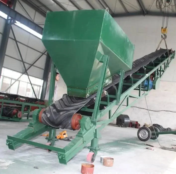 Concrete Batching Plant Finished Concrete Belt Conveyor