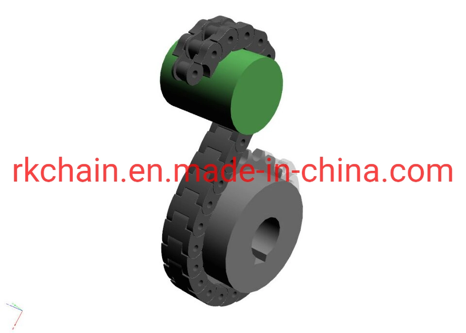 Flexible Conveyor Chain with Nylon Ribs