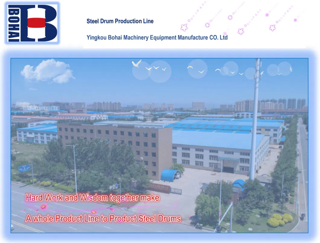 Middle Speed Steel Drum Production Line / Steel Barrel Making Line