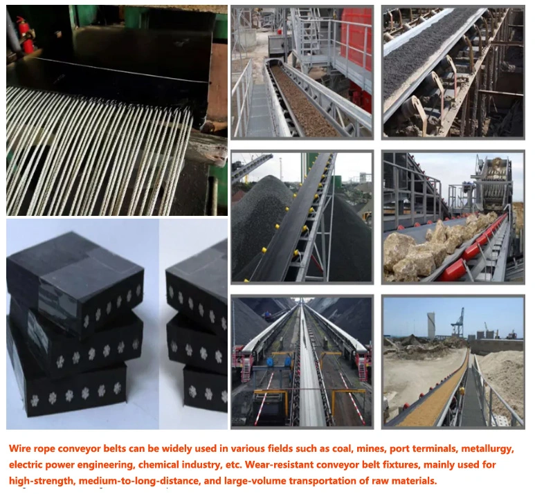 Multi-Ply Fabric Ep Black Rubber Heat Resistant Conveyor Belt with Low Price Dough Sheeter Belt