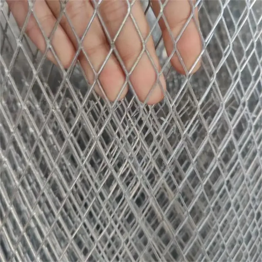 Factory 4*8FT Aluminum Stainless Steel Raised Diamond Flat Expanded Metal Mesh