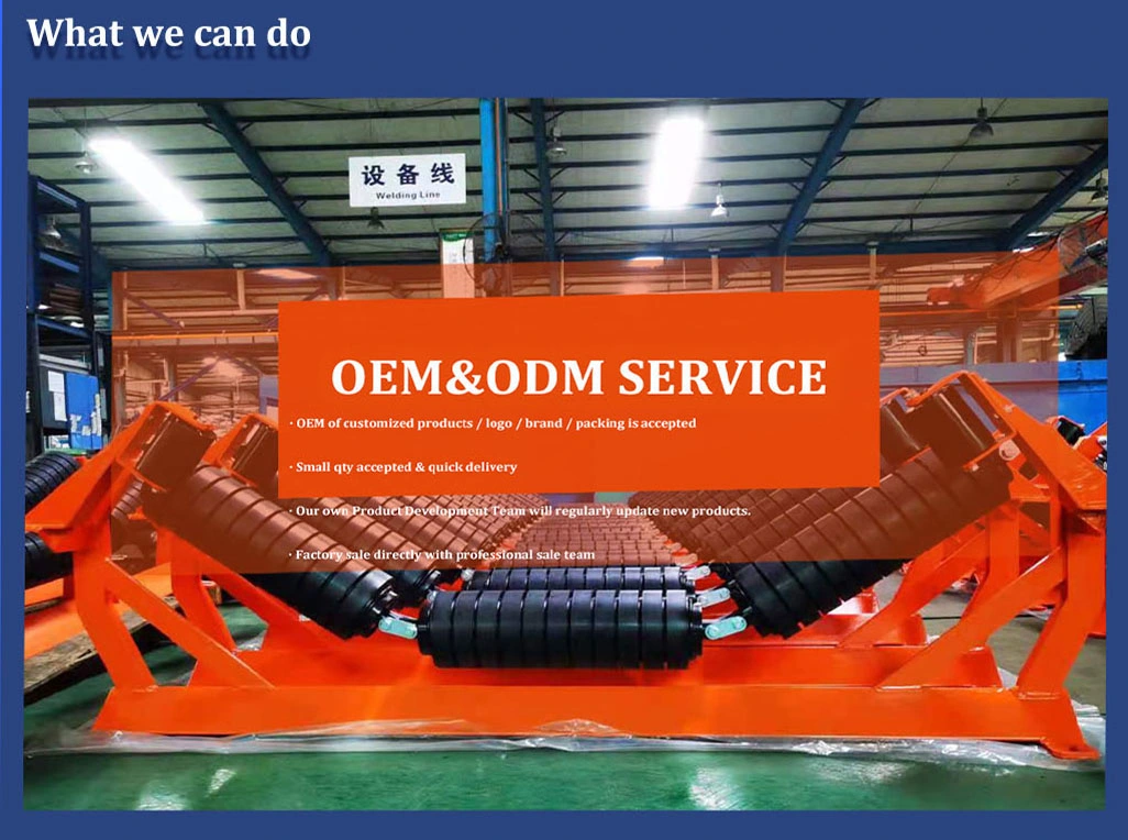 Conveyor Roller Set /Heavy Duty Belt Conveyor Carrying Conveyor Roller/Mining Belt Conveyor for Conveyor System