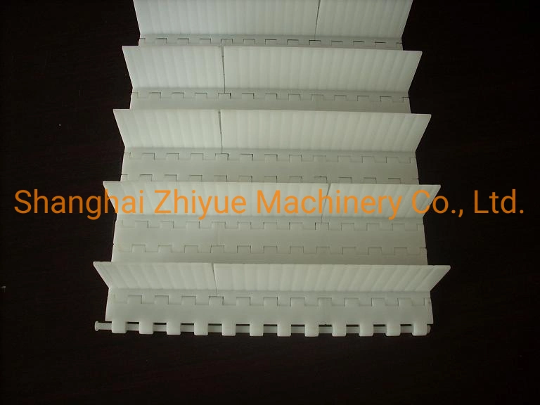 5936 Solid Top Belts Cleats Zy3000PT Conveyor Belts Flights Height 25mm 50mm