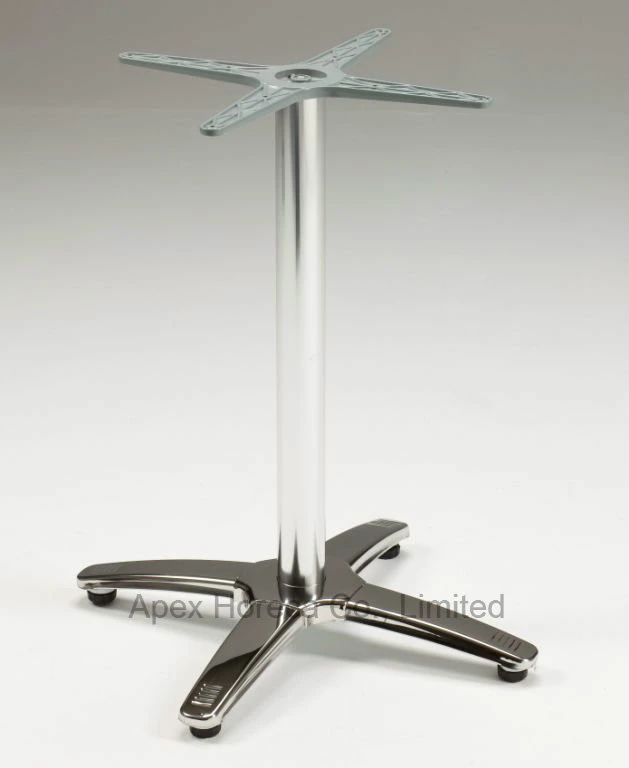 Support Indoor Outdoor Unique Design Metal Aluminum Restaurant Table Base