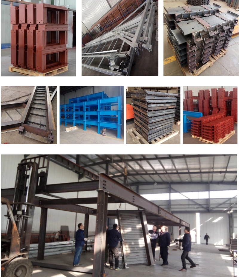 Large Construction Part Custom Steel Fabrication Metal Welding Service Steel Structure Components