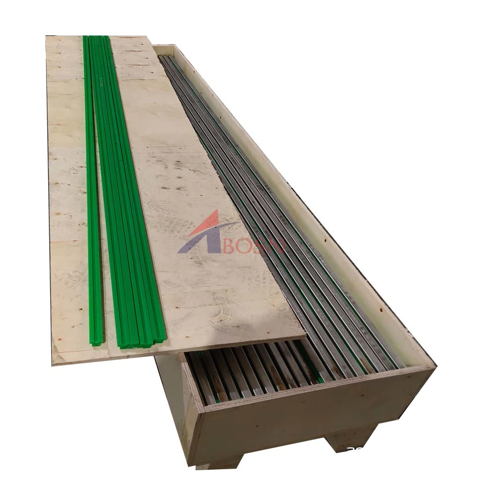 UHMWPE Conveyor Side Guide Rail, Chain Guide Strip/UHMW Conveyor Chain Guide