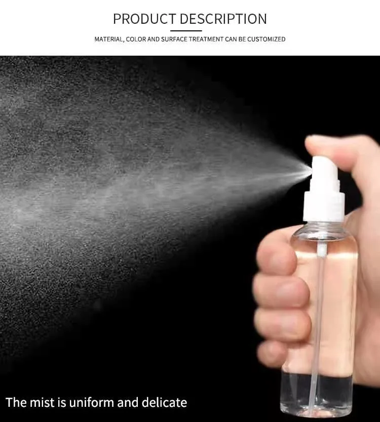 Cosmetic Packing Plastic Bottle Water Fine Mist Sprayer Head