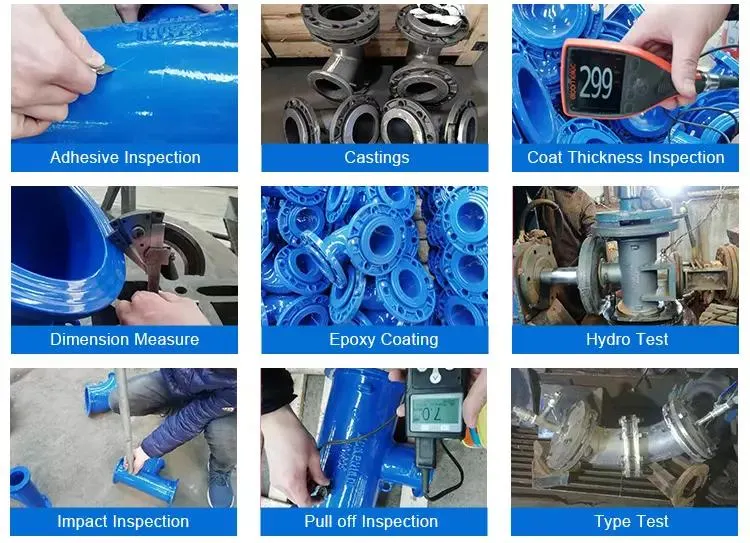 China Factory Wide Range Ductile Iron Flexible Coupling Connection Joints